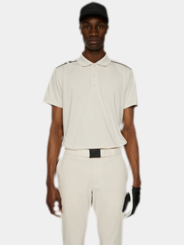 J.Lindeberg  Lionel Halbarm Polo beige