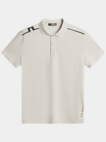 J.Lindeberg  Lionel Halbarm Polo beige