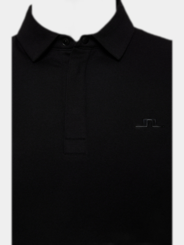 J.Lindeberg  Sean Hybrid Langarm Polo schwarz