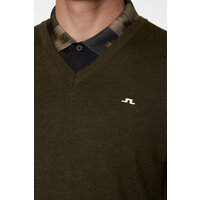J.Lindeberg  Lymann Knitted Sweater Pullover oliv