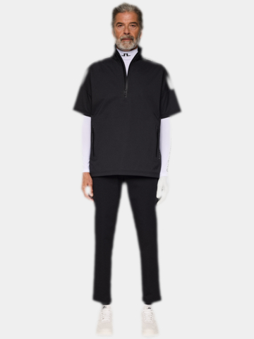 J.Lindeberg  Axil Fleece Twill Pant Thermo Hose schwarz