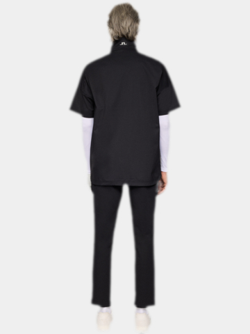 J.Lindeberg  Axil Fleece Twill Pant Thermo Hose schwarz