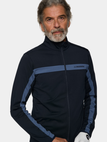 J.Lindeberg Jarvis Mid Layer Stretch Jacke navy