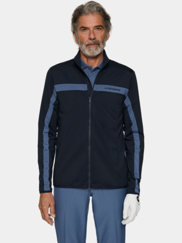 J.Lindeberg Jarvis Mid Layer Stretch Jacke navy