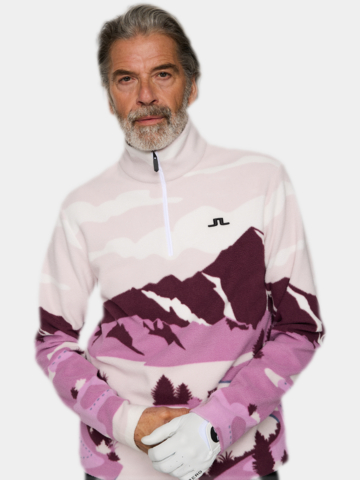 J.Lindeberg  Sammie Pile Jacket Fleece Midlayer beere