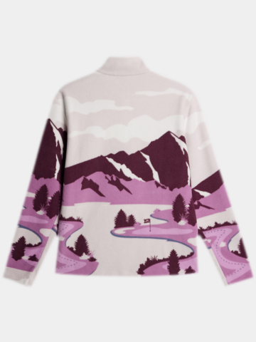 J.Lindeberg  Sammie Pile Jacket Fleece Midlayer beere