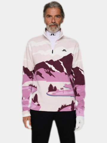 J.Lindeberg  Sammie Pile Jacket Fleece Midlayer beere