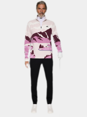 J.Lindeberg  Sammie Pile Jacket Fleece Midlayer beere