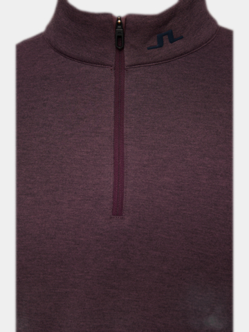 J.Lindeberg  Heath Strike Stretch Midlayer beere