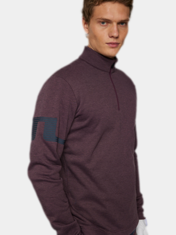J.Lindeberg  Heath Strike Stretch Midlayer beere