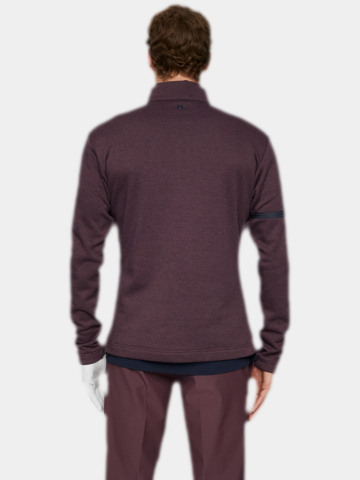 J.Lindeberg  Heath Strike Stretch Midlayer beere