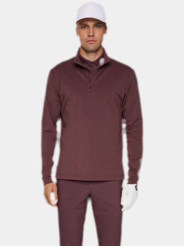 J.Lindeberg  Tour Tech Stretch Midlayer beere