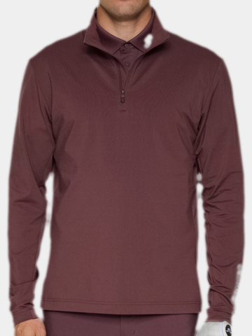 J.Lindeberg Tour Tech Stretch Midlayer beere