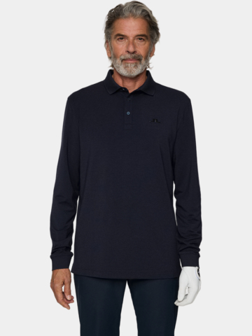 J.Lindeberg Florian Langarm Polo navy