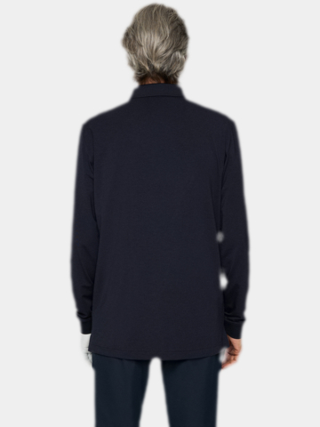 J.Lindeberg  Florian Langarm Polo navy