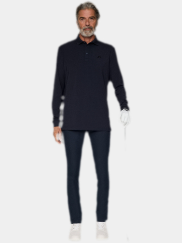 J.Lindeberg  Florian Langarm Polo navy