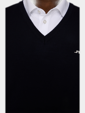J.Lindeberg  Lymann Knitted Sweater Pullover navy