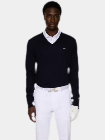 J.Lindeberg  Lymann Knitted Sweater Pullover navy