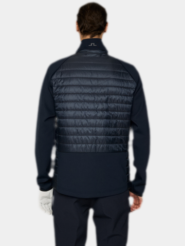 J.Lindeberg  Hayden Quilt Hybrid Jacket Stretch Jacke navy