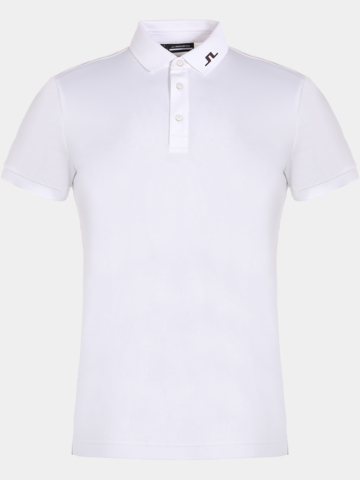 J.Lindeberg KV Print Halbarm Polo weiß