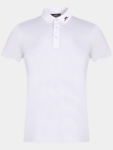 J.Lindeberg KV Print Halbarm Polo weiß