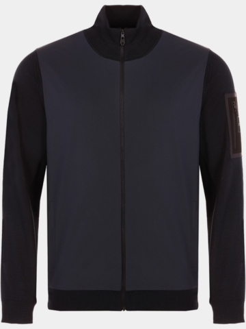 BOSS K_Momentum-X HY Jacke Strick navy