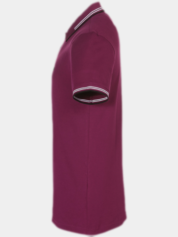 BOSS  Paul Halbarm Polo beere