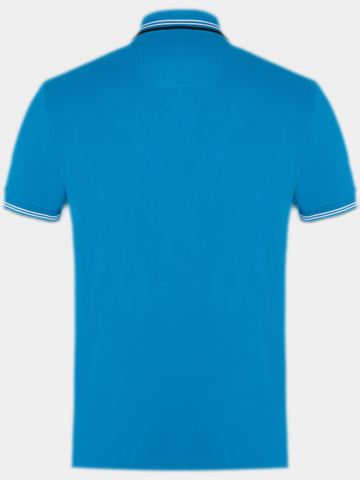 BOSS  Paul Halbarm Polo türkis