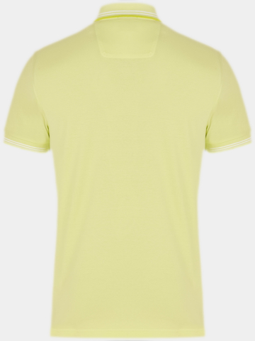 BOSS  Paul Halbarm Polo hellgrün