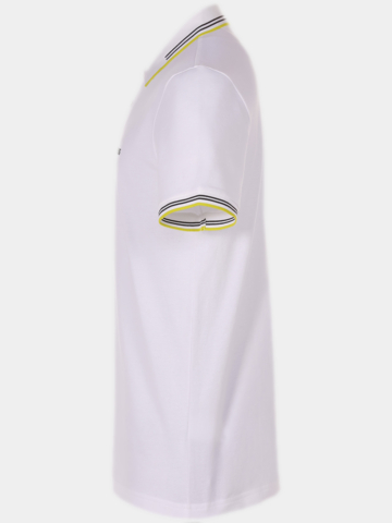 BOSS  Paul Halbarm Polo weiß