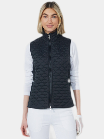 Daily Sports QUILT Padded Thermo Weste schwarz