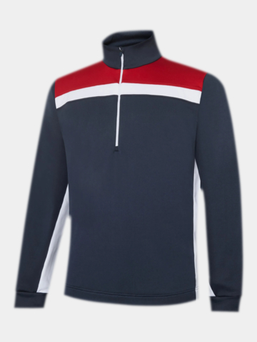 Galvin Green DEAN Stretch Midlayer navy