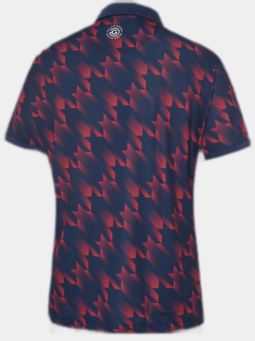 Galvin Green  MILES Halbarm Polo navy