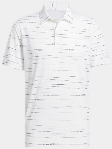 adidas  ULTIMATE365 MESH PRINT Halbarm Polo rosa