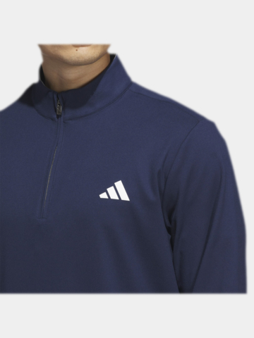 adidas  ULTIMATE365 CLASSIC QUARTER-ZIP PULLOVER Stretch Midlayer navy