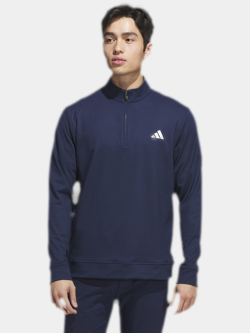 adidas ULTIMATE365 CLASSIC QUARTER-ZIP PULLOVER Stretch Midlayer navy