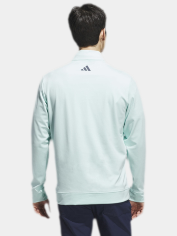 adidas  ULTIMATE365 CLASSIC QUARTER-ZIP PULLOVER Stretch Midlayer hellgrün