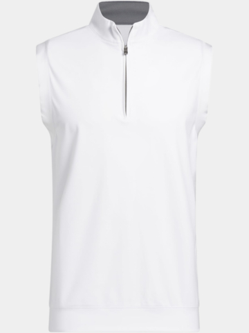 adidas ULTIMATE365 CLASSIC QUARTER-ZIP VEST Stretch Weste weiß