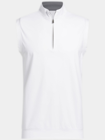 adidas ULTIMATE365 CLASSIC QUARTER-ZIP VEST Stretch Weste weiß