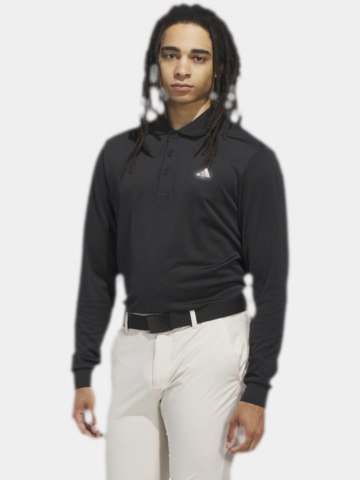 adidas  ULTIMATE365 COLD.RDY Langarm Polo schwarz