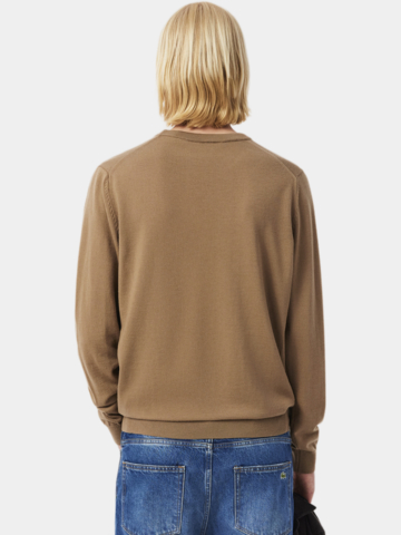 Lacoste Pullover Strick beige