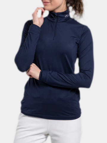 Kjus Feel Half-Zip Stretch Midlayer navy
