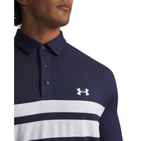 Under Armour  Playoff 3.0 Polo-Dual Chest Stripe Halbarm Polo blau