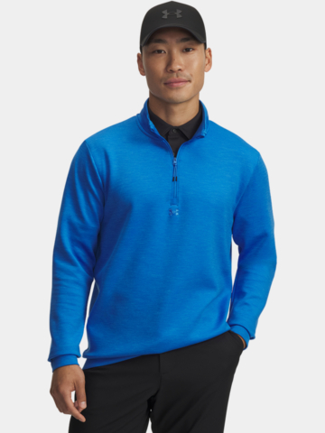 Under Armour Drive Pullover Stretch Midlayer blau