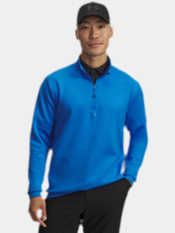 Under Armour Drive Pullover Stretch Midlayer blau