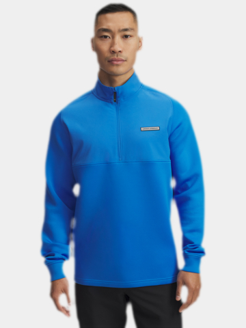 Under Armour Drive Pro Hybrid HZ Stretch Midlayer blau