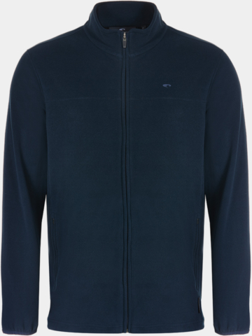 Daniel Springs Warme Fleece Jacke dunkelblau
