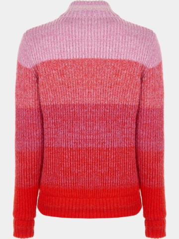 Valiente Degrade Jacke Windstopp Strick fancy