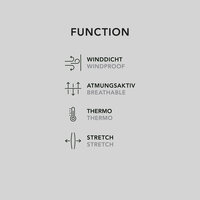 Valiente Troyer Windstopp Strick ecru