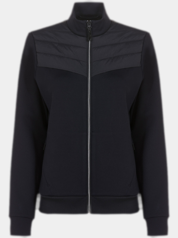 Valiente Hybrid Stretch Jacke schwarz